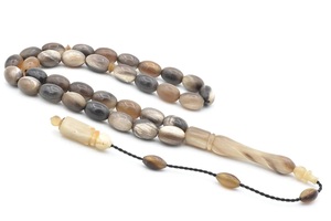 Excellente qualité corne de buffle bat Tasbih Tasbih perles de prière musulmanes Misbaha pour islamique pour les prières musulmanes pendant le Ramadan - Product Image 5