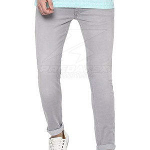 Venta al por mayor bajo MOQ Jeans pantalones para hombres hechos a medida último diseño hombres Jeans pantalones para la venta - Product Image 3