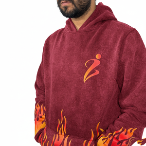 Sudadera con Capucha de Algodón Extra Suave, Corte Holgado, Personalizada, en Colores Claros para Hombre, Oferta Especial - Product Image 5