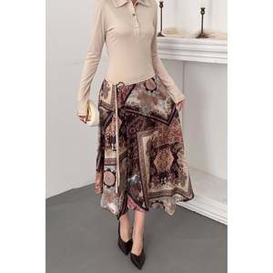 Robe Tulum Asymétrique Beige - Beige - Product Image 4