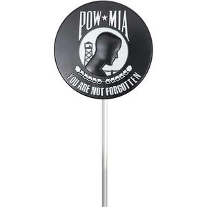 POW MIA Aluminum Grave Marker Kit 12x18 Inch USA Flag Veterans <b>Plaque</b> <b>Memorial</b> Day Gifts for Veterans Trophies Medals <b>Plaques</b> - Product Image 3