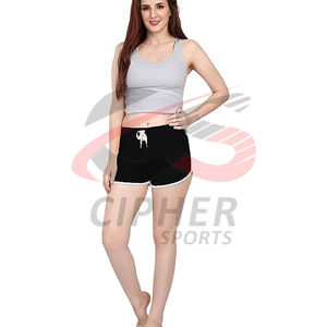 Pantalones cortos de mujer de algodón de cintura alta personalizados al mejor precio al por mayor última ropa informal con diferentes colores con estilo - Product Image 3