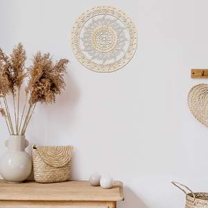 Mandala Wooden <b>Wall</b> Art Handcrafted Sacred Geometry Wood <b>Wall</b> Décor for Home & Meditation Space - Product Image 3