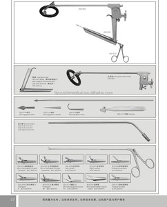 Juego de endoscopios de laringología rígida Premium, instrumento de laringoscopia directa de visualización lateral de autorretención para exámenes de garganta ENT - Product Image 5