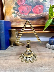 Porte-serviettes de table en métal finition or de luxe, parfait pour les repas quotidiens, la décoration festive et les cadeaux, fabriqué en Inde - Product Image 6
