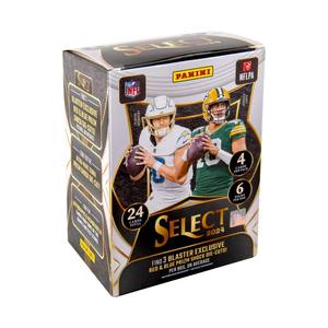 Boîte de 6 paquets de cartes Panini Select Football 2024 en stock, prête à être expédiée - Product Image 2