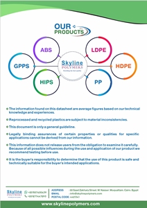วัตถุดิบพลาสติกโพลีสไตรีน (GPPS) สำหรับใช้งานทั่วไปที่ได้รับการรีไซเคิล - Product Image 3