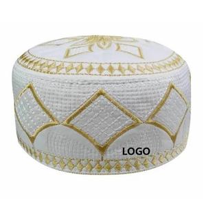 Chapeaux musulmans islamiques Topi maille élégant arabe Qatar chapeaux élégants musulmans conception imprimée personnalisée porter la tête en prière - Product Image 3