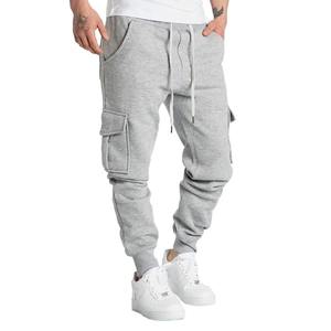 <b>Mens</b> Sweatpants Straight <b>Fit</b> <b>Joggers</b> for Sports and Streetwear <b>Loose</b> Oversized Drawstring Long Pants <b>Men</b> Multi-pocket Pants - Product Image 5