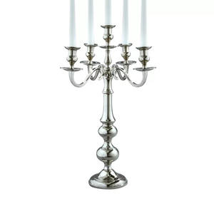 Nuevos candelabros decorativos de metal, candelabros de suelo con acabado dorado para centros de mesa de decoración de interiores y exteriores - Product Image 6