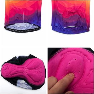 Sublimación personalizada hombres y mujeres de manga corta bicicleta ciclismo Jersey Mountain Bike Shirt Bike Ciclismo Jersey Set - Product Image 4