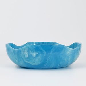 Tazón de resina rosa con 16 bolas El lazo se puede usar para presentar aperitivos como un tazón de dulces o como un tazón decorativo en su hogar - Product Image 4