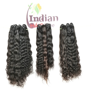 100% Paquetes de cabello humano indio Virgen sin procesar, cutícula alineada, onda profunda recta, cabello sin procesar de alta calidad - Product Image 6