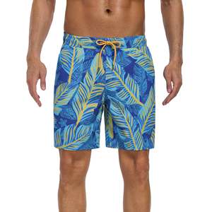 Shorts pour hommes avec logo personnalisé vêtements de sport sublimés Jogging Hip Hop Short de bain d'été en maille pour hommes - Product Image 1