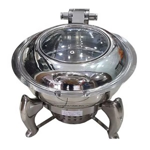 Calentador de Comida Tipo Buffet de Alta Calidad con Soporte, Ideal para Bodas, Fiestas, Eventos y Catering Profesional a Buen Precio - Product Image 6