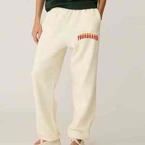 High Quality Polyester/Cotton Women's Sweatpants Custom DTF Printed Logo 300gsm <b>Elastic</b> Waist <b>Lace</b> Comfortable Joggers - Product Image 2