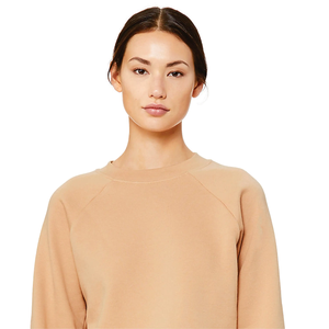 Sudadera de cuello redondo para mujer personalizada Nuevo diseño Terry con logotipo bordado Ropa de calle Sudaderas con capucha con sudadera para mujer - Product Image 4