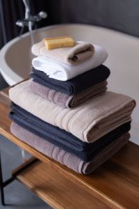High Quality Turkish Cotton Bath <b>Towel</b> <b>Set</b> Extra Absorbent Long Staple Embroidered Hand and Bath Sheets for Home Use - Product Image 1