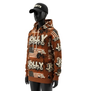 Sudadera con Capucha para Mujer, Alta Calidad, 280 GSM, Poliéster, Algodón, Felpa, Tejido Cálido y Suave, Estampado Completo, Logotipo, Sudaderas Básicas para Mujer - Product Image 4