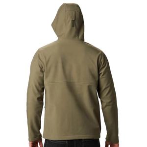 Chaqueta Cortavientos con Capucha Delantera de Lona Personalizada para Hombre, Impermeable, Transpirable, Ecológica, de Softshell para Invierno - Product Image 5