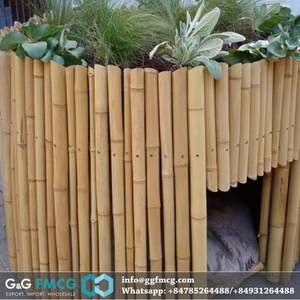 Venta al por mayor de Casita de perro de bambú con techo ecológico de Vietnam - Product Image 2