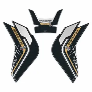 Kit Adesivi 3D Personalizzati per Serbatoio Moto Honda Africa Twin Adventure 2019-25, Logo Decorativo - Product Image 1