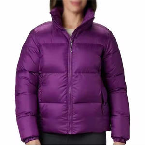 แจ็กเก็ตแบบบอมเบอร์ของผู้หญิงผ้าไนลอนย้อมสีล้วนสีพื้นเทรนด์ใหม่สำหรับฤดูใบไม้ร่วง/ฤดูหนาวแบบ2026 - Product Image 6