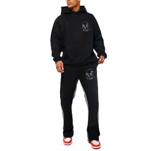 Survêtement en polaire de haute qualité Logo brodé Ensembles de sweats à capuche et de joggeurs lourds - Product Image 1