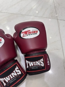 Gants de boxe jumeaux marron de haute qualité avec logo personnalisé Gants de boxe de combat économes en cuir véritable MS-BG-493 - Product Image 6