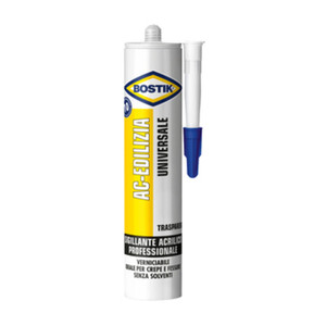 Bostik Sigillante Acrilico Trasparente in Cartuccia 300 ml - Product Image 1