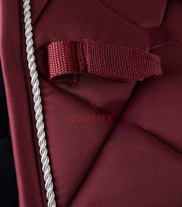 Selle anglaise en coton doux et respirant, design matelassé, confortable, durable, coussin de selle personnalisé, options personnalisées, coussins de selle personnalisés - Product Image 5