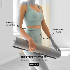 AWB6541 + AWL6541 Vente en gros de vêtements de sport grande taille, soutien-gorge de sport à dos nageur respirant taille haute, leggings deux devant - Product Image 1