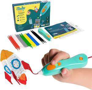 Ensemble de stylos 3D Essentials pour enfants, facile à utiliser, kit d'activités artistiques à faire à la maison, jouet éducatif STEM pour garçons et filles de 6 ans et plus - Product Image 1