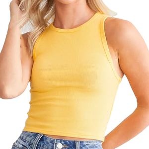 Wholesale Custom High Quality Active Gym Wear Fitness <b>Tops</b> <b>Crop</b> Stretch Running Workout Yoga Women Tank <b>Top</b> - Product Image 5