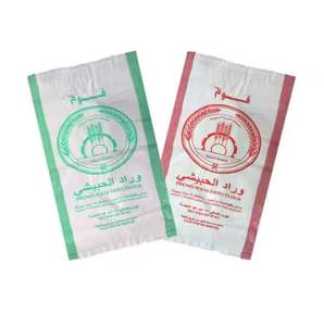 OEM Polypropylene White Flour <b>Packaging</b> Sacks pp Woven Bag 10kg 25kg 50kg PP Woven Bag - Product Image 5