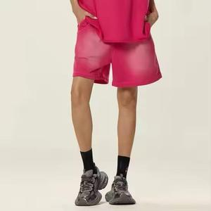 กางเกงขาสั้นผู้ชายผ้าฝ้าย100% ฟอกสีกางเกงขาสั้นผู้ชายกางเกงขาสั้นลำลองฤดูร้อน - Product Image 3