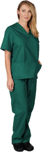 Luxury Hospital <b>Scrub</b> <b>Sets</b> For Doctors Nurses Medical <b>Scrubs</b> Cotton Jogger Uniforms Unisex Plus Size Custom Wholesale 2025 - Product Image 3