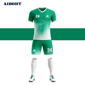 Aolan <strong>Custom</strong> OEM Winter Set Uniforms for Adults Football Jersey Soccer Wear Breathable Polyester Short Sleeve <strong>Custom</strong> Name Logo - Product Image 1