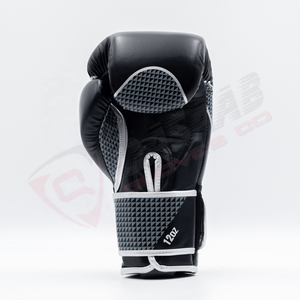 Gants de boxe professionnels Offre Spéciale Logo imprimé en cuir PU doigt complet noir rouge tailles 16oz pour adultes gants de boxe en gros - Product Image 6