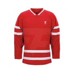 Maillot de hockey sur glace pour hommes le plus vendu Vêtements d'équipe personnalisés Respirant et durable en plusieurs couleurs - Product Image 4