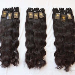 Extensions de cheveux humains Remy du Temple indien de haute qualité directe d'usine - Product Image 1