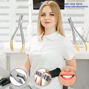 Orthodontic <b>Pliers</b> Steel Manual Use for Orthodontic Crimpable Hook Dental Instruments by SurgiRight - Product Image 4