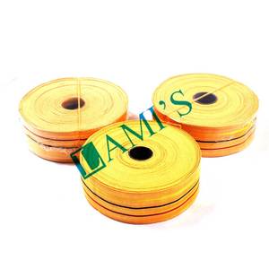 ริบบิ้นถักเปียโลหะลายใบโอ๊กใบขี้เถ้าขอบ - Product Image 2