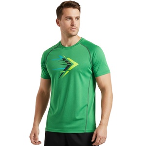 T-shirts pour hommes à col rond, coton de haute qualité, uni, décontracté, manches courtes, usage quotidien, OEM ODM, approvisionnement direct d'usine - Product Image 1