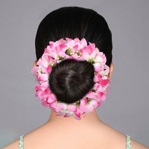 Accessoires de cheveux couronnes décoratives fleur de soie hawaïenne Haku jasmin Haku bandeau Hawaii Haku pour Aloha Dance Party - Product Image 1