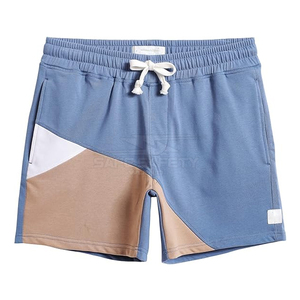 Short de sport de fitness personnalisé pour homme de grande taille Style de rue respirant anti-rides coton écologique marque privée à vendre - Product Image 1