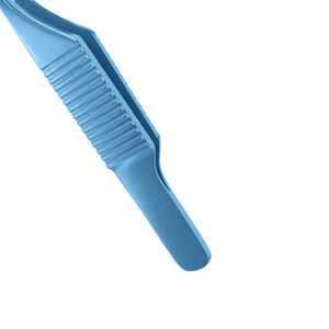 Fórceps quirúrgicos para ojos Fórceps corneales reutilizables de primera calidad con mango redondo Instrumento ocular de acero inoxidable de titanio - Product Image 3