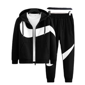 Conjunto Deportivo Otoñal para Hombre, con Logotipo Personalizado, Sudadera con Capucha, Traje de Entrenamiento de Fútbol, Chaqueta Cortavientos de Secado Rápido y Pantalones Deportivos - Product Image 1