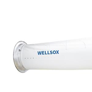 Well-controlled Uniform air <strong>Diffusion</strong> Designer air Sock Duct Polyester Half Round Fabric Duct for Indoor Open-ceiling - Product Image 1