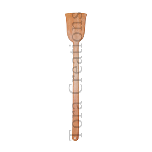 Long Handle Neem <b>Wood</b> Spatula Nontoxic & Food Safe <b>Utensil</b> for Cooking & Serving Dosa - Product Image 1